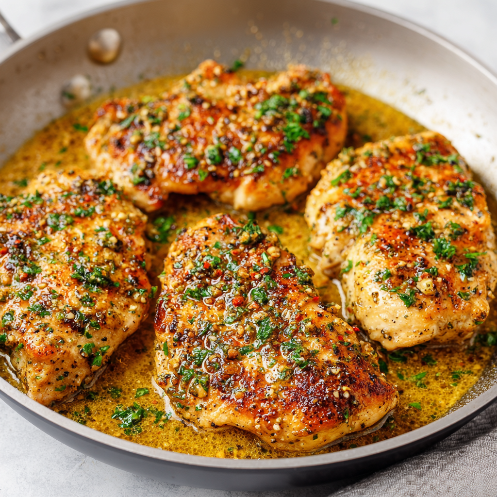 Garlic Butter Chicken (Easy 20-Minute Skillet Dinner)