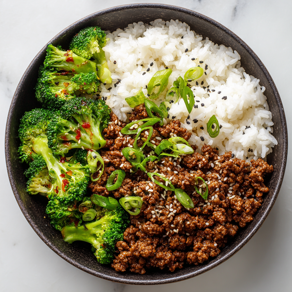 You are currently viewing Korean Ground Beef Bowl: An Amazing Ultimate Recipe