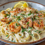 Creamy Garlic Shrimp Pasta
