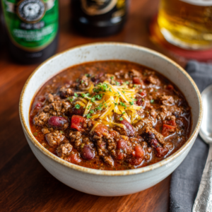 Read more about the article Guinness Beef Chili (Rich, Hearty & Packed with Deep Flavor)