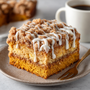 Read more about the article Pumpkin Coffee Cake Recipe