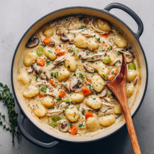 Read more about the article One Pot Gnocchi Chicken Pot Pie (The Ultimate Cozy Weeknight Comfort)