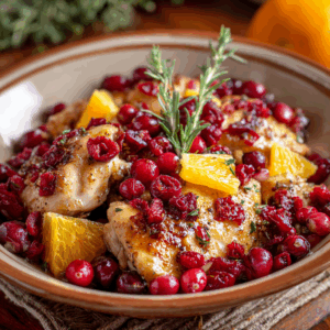 Read more about the article Cranberry Orange Chicken: A Festive Masterpiece for Your Dinner Table