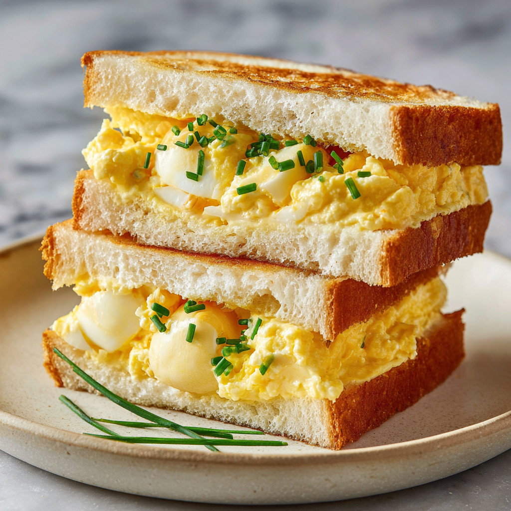 Japanese Egg Sandwich (Tamago Sando)