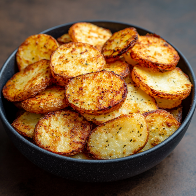 Air Fryer Sliced Potatoes