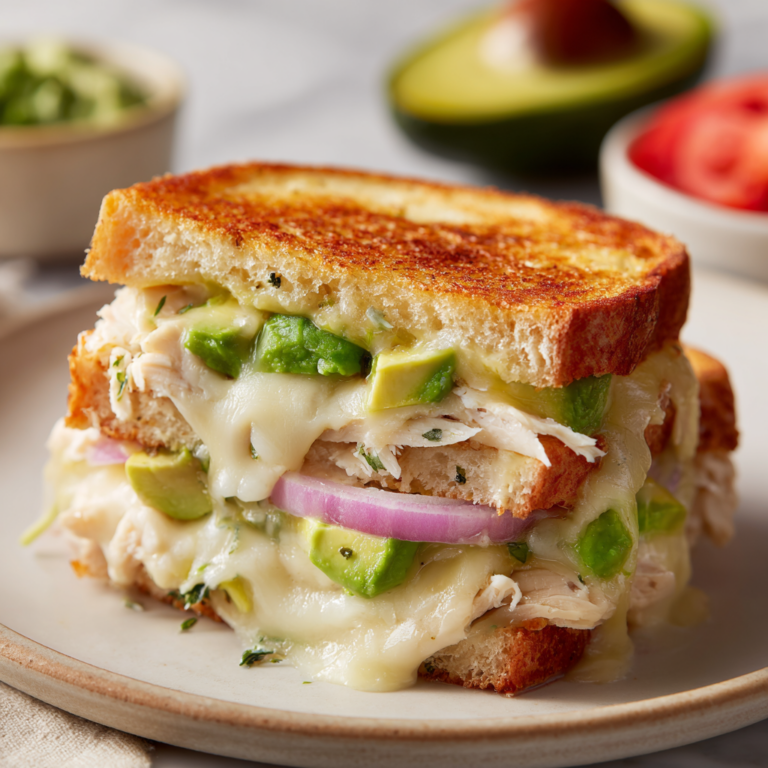 Chicken Avocado Melt Sandwich: The Ultimate Melt-In-Your-Mouth Comfort Meal