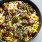 Garlic Butter Steak Bites with Creamy Parmesan Pasta: The Ultimate 30-Minute Comfort Dinner