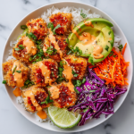 Bang Bang Salmon Bites Bowls (Crispy, Flavor-Packed & Easy)