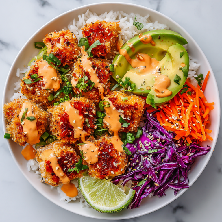 Bang Bang Salmon Bites Bowls (Crispy, Flavor-Packed & Easy)