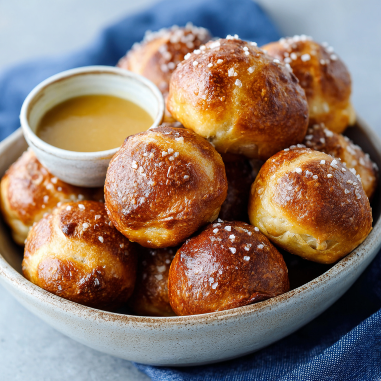 Soft Pretzel Bites (Easy Homemade)