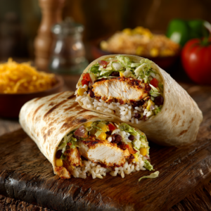 Read more about the article Chipotle Ranch Grilled Chicken Burrito
