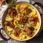Baked Lemon Butter Chicken (Slow-Baked, Creamy & Comforting)