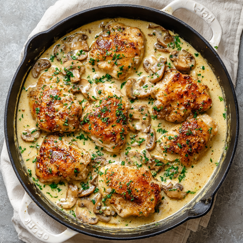 Creamy Garlic Chicken