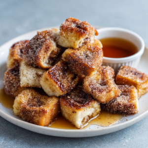 Read more about the article Cinnamon Roll French Toast Bites (The Ultimate Bite-Sized Breakfast Treat)
