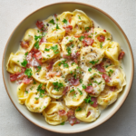 Creamy Tortellini Carbonara Recipe