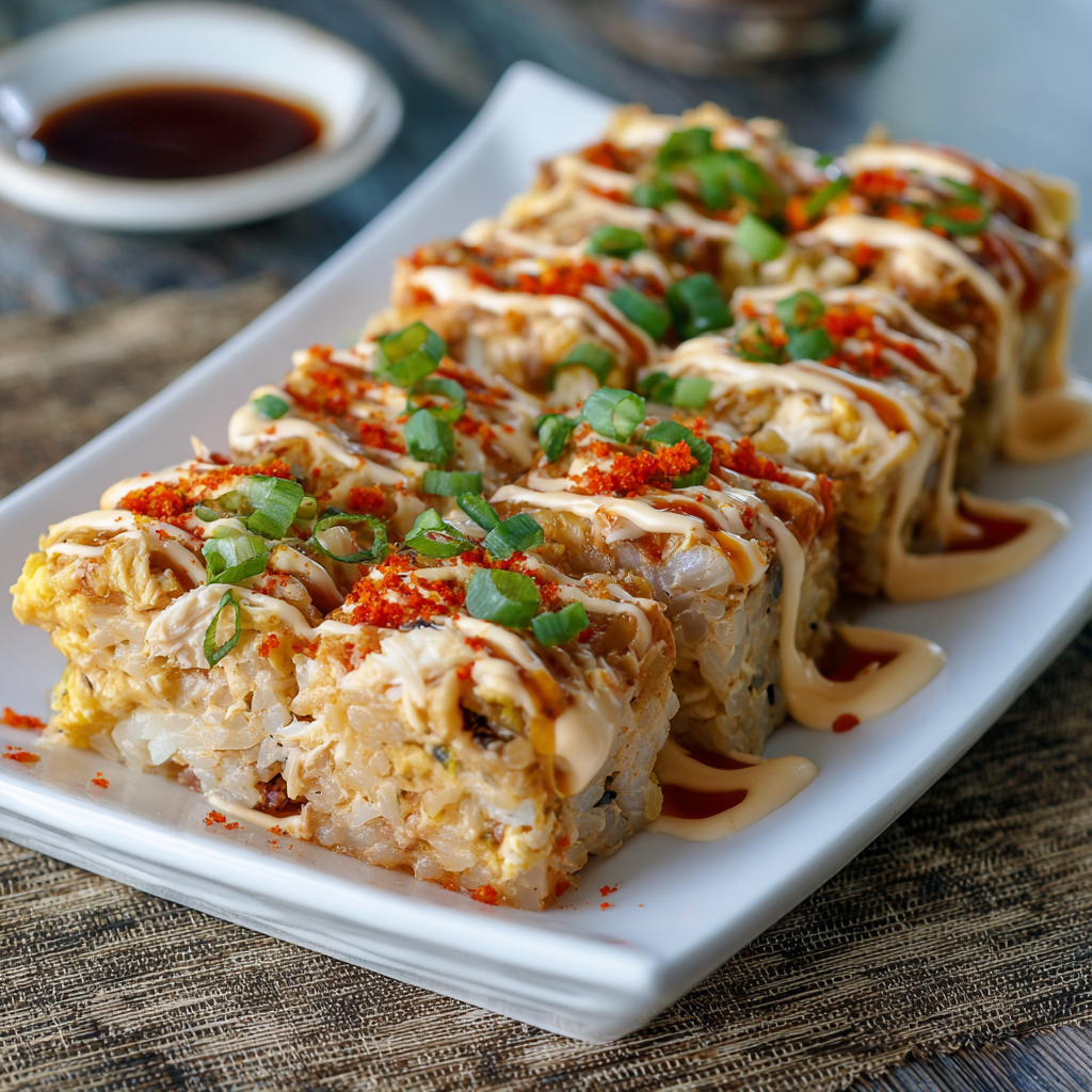 You are currently viewing Spicy Tuna and Creamy Crab Sushi Bake