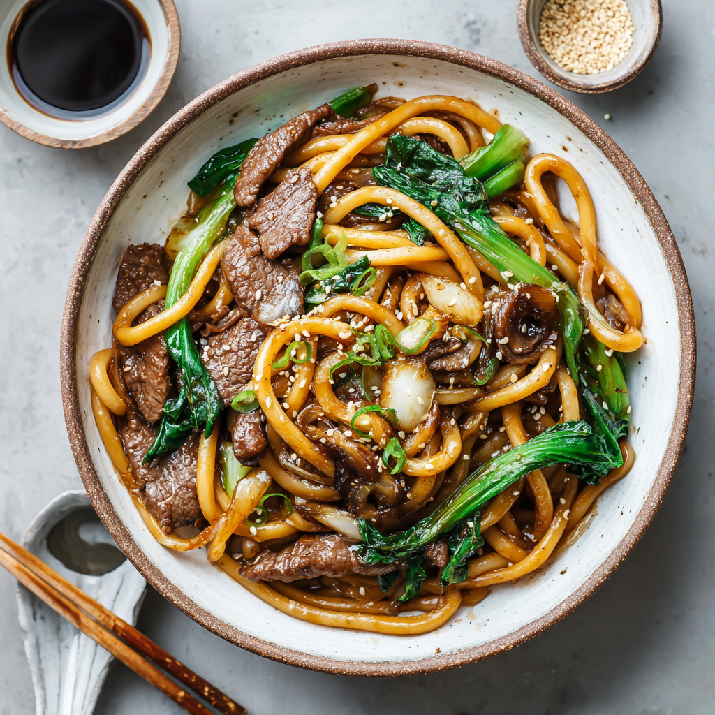 You are currently viewing Easy Black Pepper Beef Udon (Better Than Takeout in 20 Minutes)