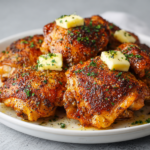 Oven Baked Chicken Thighs
