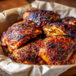 Juicy Baked Boneless Skinless Chicken Thighs (425°F)