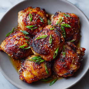 Read more about the article Honey Garlic Chicken Thighs