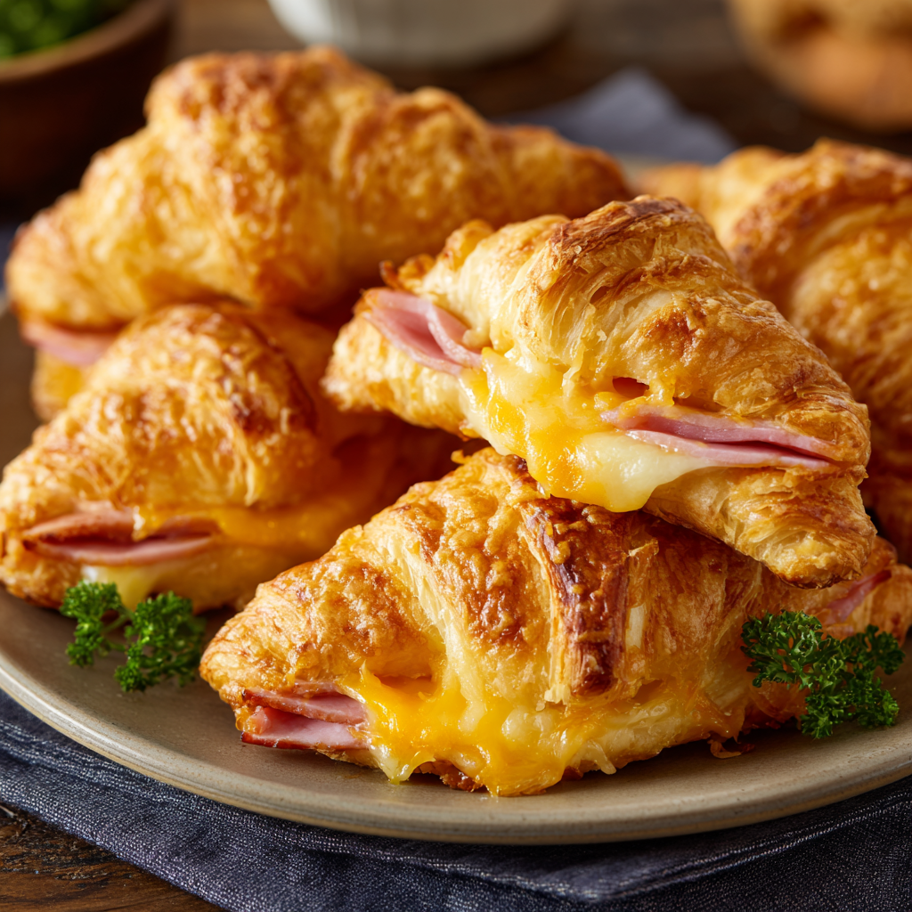 You are currently viewing Air Fryer Ham Cheese Croissants: The Ultimate Guide to a Flaky, Savory Delight