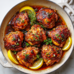 Honey Garlic Chicken Thighs