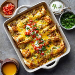 Read more about the article Breakfast Enchiladas (Make-Ahead & Oven-Baked): The Ultimate Comfort Breakfast for Busy Mornings