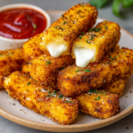 Glorious Air Fryer Mozzarella Sticks (6-Minute Magic)