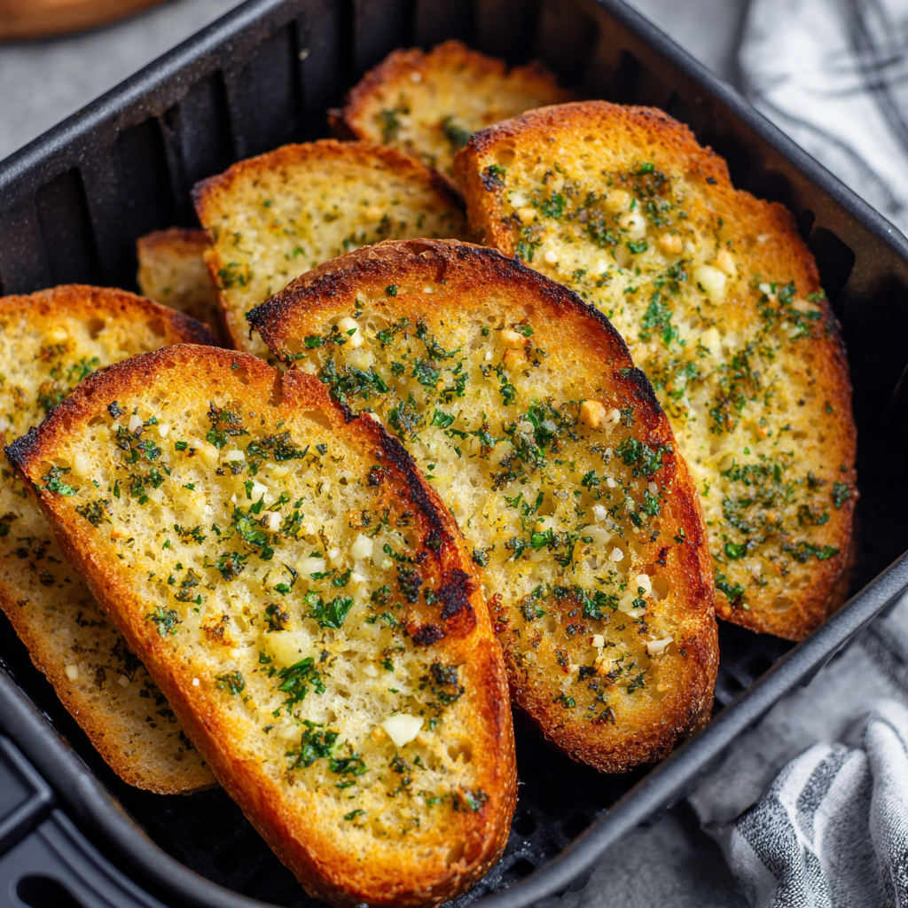 You are currently viewing Air Fryer Garlic Bread: The Ultimate Guide to Crispy, Buttery Perfection