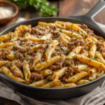 Creamy Beef Pasta (Ultimate Comfort Food Dinner)