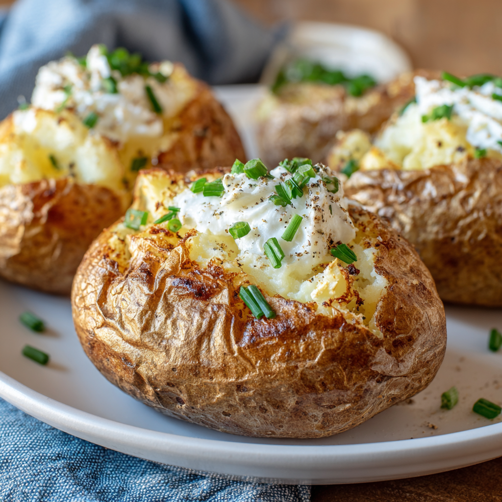 You are currently viewing Air Fryer Baked Potato: The Ultimate Guide to Crispy Skin and Fluffy Perfection