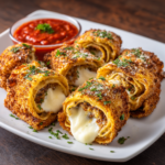 Air Fryer Baked Garlic Parmesan Potatoes – The Ultimate Crispy, Flavor-Packed Side Dish