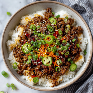 Read more about the article Quick & Easy Korean Ground Beef Bowl: The Ultimate Weeknight Dinner You’ll Keep Coming Back To