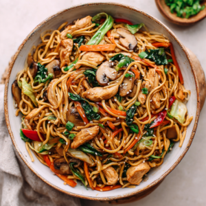 Read more about the article Chicken Lo Mein – The Ultimate Homemade Takeout Classic You Can Make in 25 Minutes