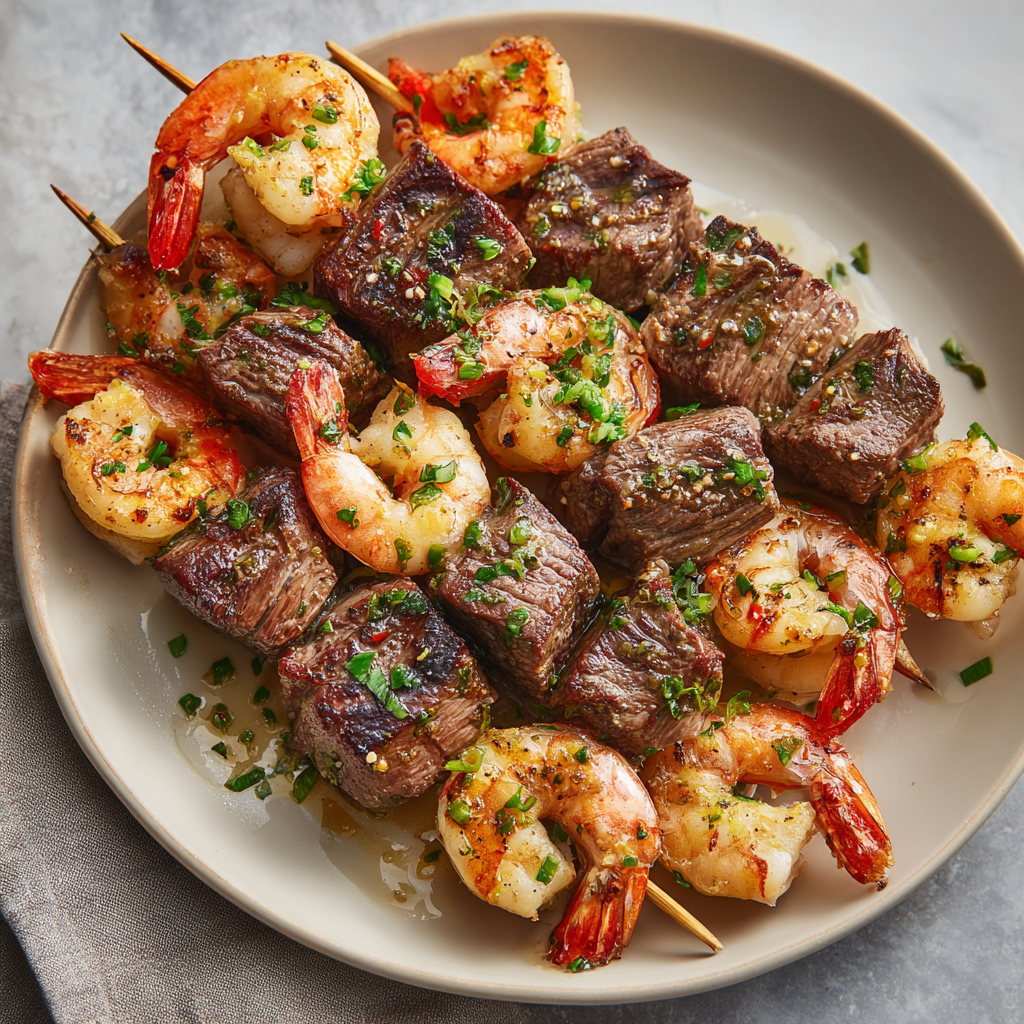 You are currently viewing Steak and Shrimp Kabobs in the Air Fryer – The Ultimate Guide to a Fast, Flavor-Packed Surf and Turf Meal