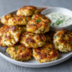 Keto Cheesy Chicken Fritters in the Air Fryer – The Ultimate Low-Carb Comfort Food