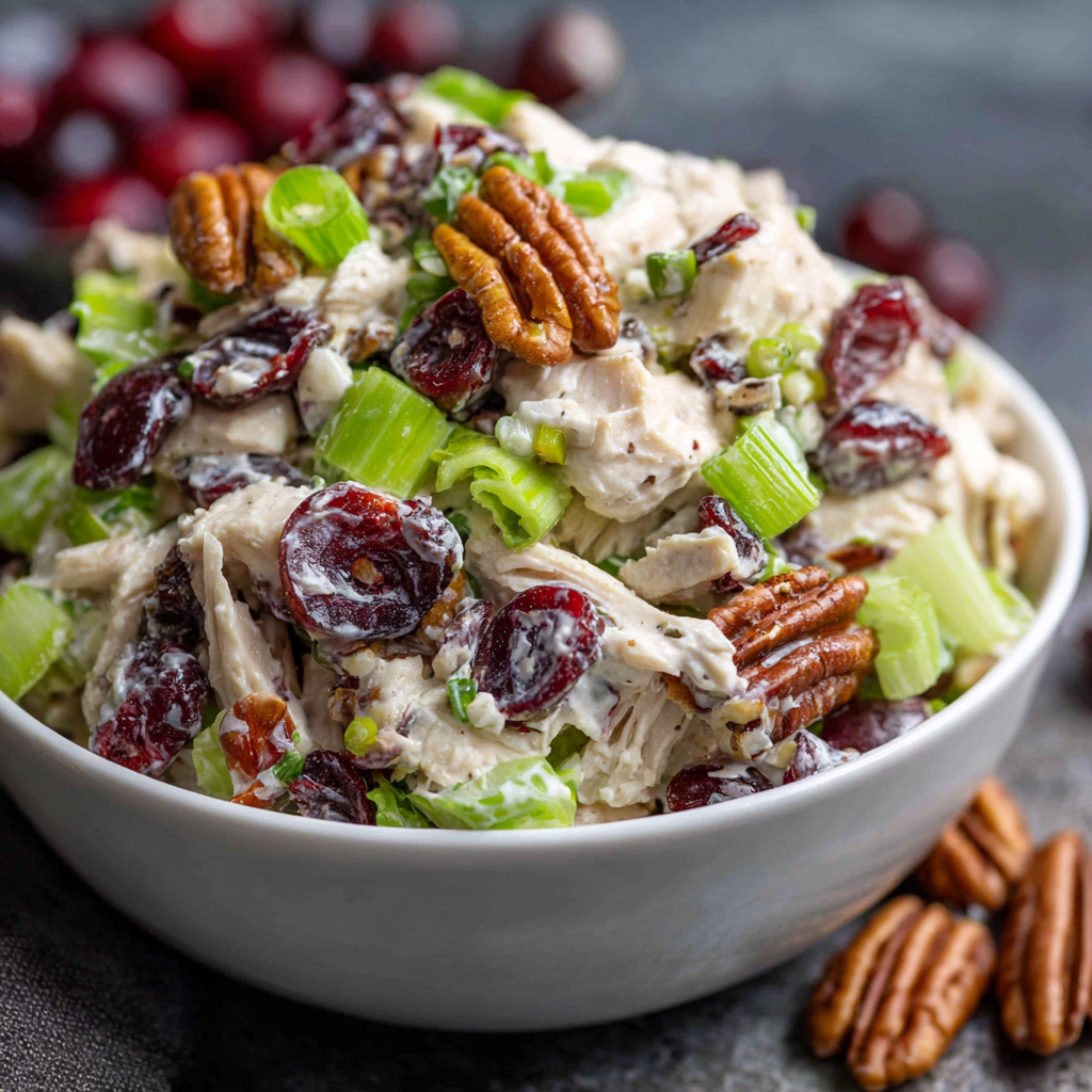 You are currently viewing Cranberry Pecan Chicken Salad – The Ultimate Sweet, Crunchy, and Creamy Chicken Salad You’ll Make Again and Again