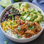 Slow Cooker Chicken Burrito Bowl