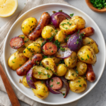 Easy Air Fryer Sausage and Potatoes
